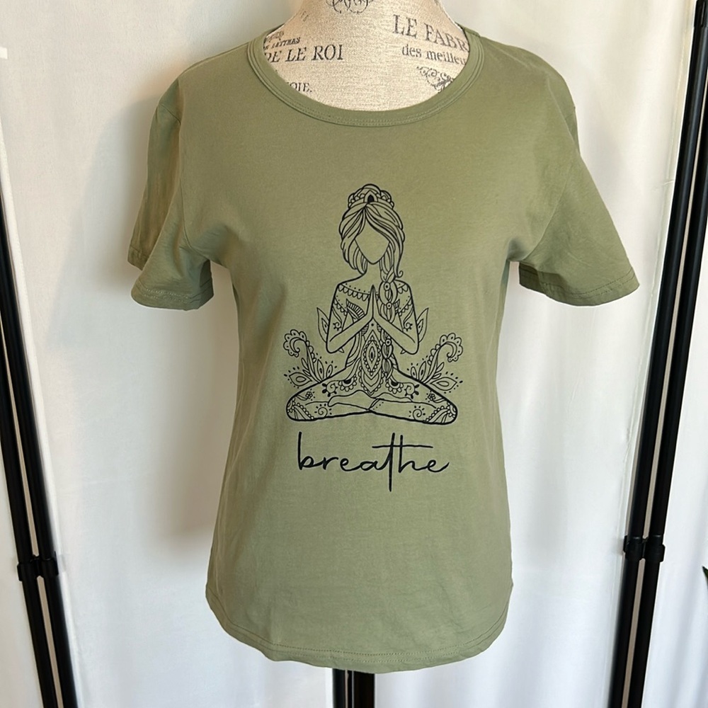 NWOT Breathe Tee - Olive Green